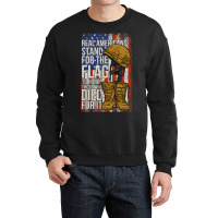 Americans Stand For The Flag To Hornor Those Who Died For It 141 Crewneck Sweatshirt | Artistshot