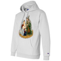 Birth Of Jesus Holy Family Champion Hoodie | Artistshot