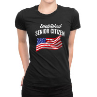 America Establish Senior Citizen Ladies Fitted T-shirt | Artistshot