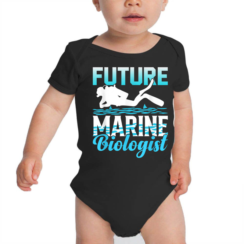 Future Marine Biologist Ocean Life Biology Student T Shirt Baby Bodysuit | Artistshot