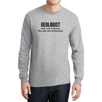 Geologist The Other Kind Of Rock Star Black Long Sleeve Shirts | Artistshot