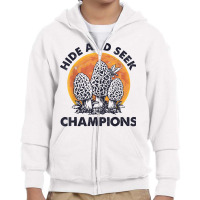 Hide And Seek Champions Truffle Mushroom Red Moon T Shirt Youth Zipper Hoodie | Artistshot