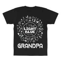 I Wear Light Blue  Fot My Grandpa 1 All Over Men's T-shirt | Artistshot