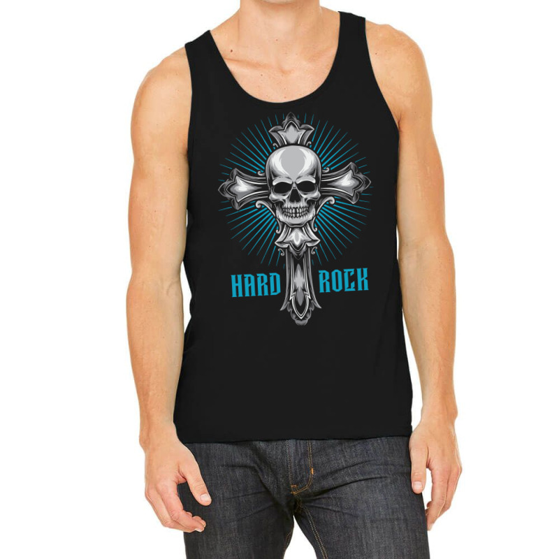 Hard Rock Skull Cross Tank Top | Artistshot