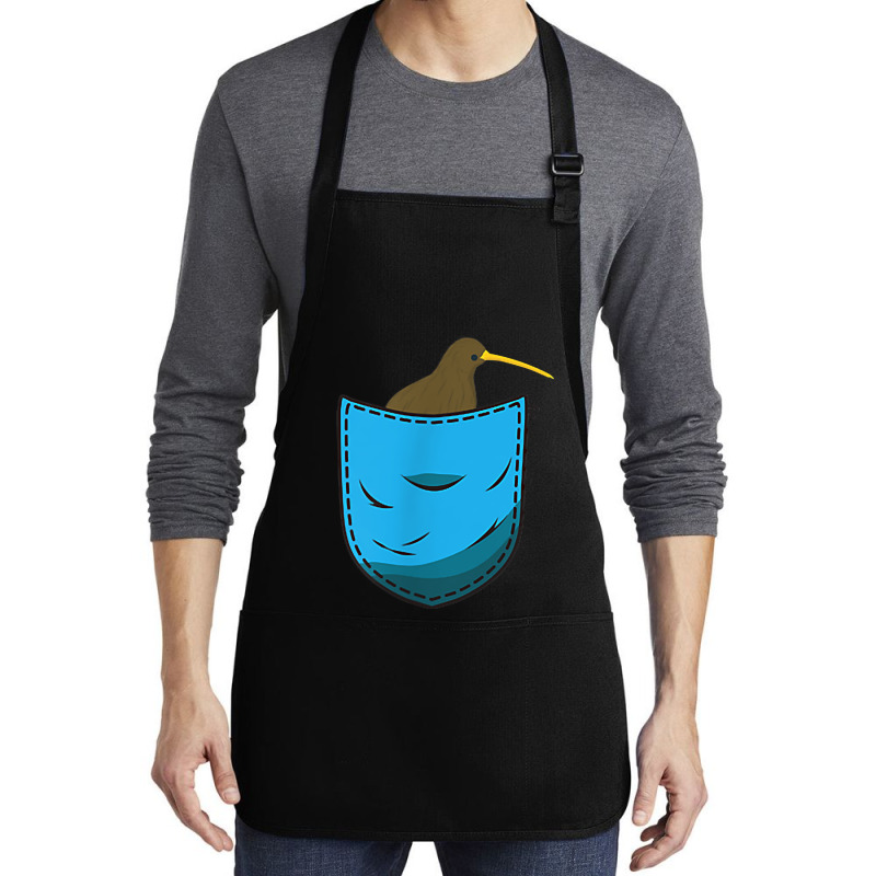 Cute Kiwi Bird Design Love Kiwis Costume T Shirt Medium-length Apron | Artistshot