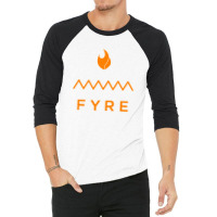 Fyre Orange 3/4 Sleeve Shirt | Artistshot