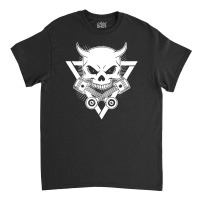 Skull Piston Funny Classic T-shirt | Artistshot