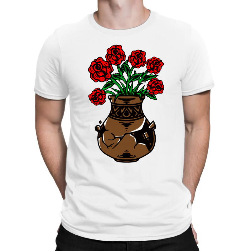 Flower And Vase T-shirt | Artistshot