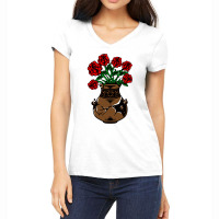 Flower And Vase Women's V-neck T-shirt | Artistshot