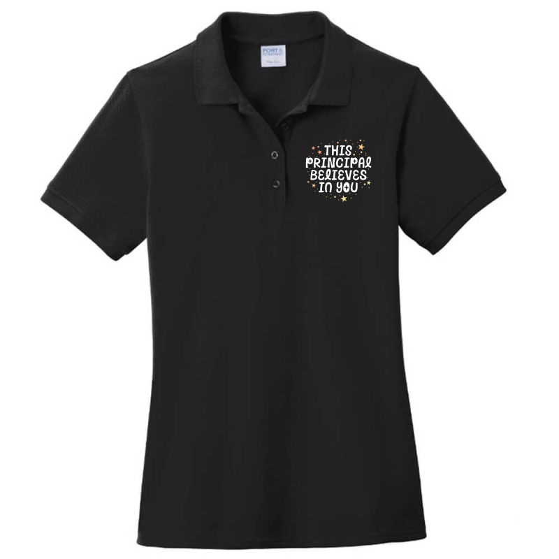 This Principal Believes In You Kindness Growth Mindset Kind Ladies Polo Shirt by lindavalere | Artistshot