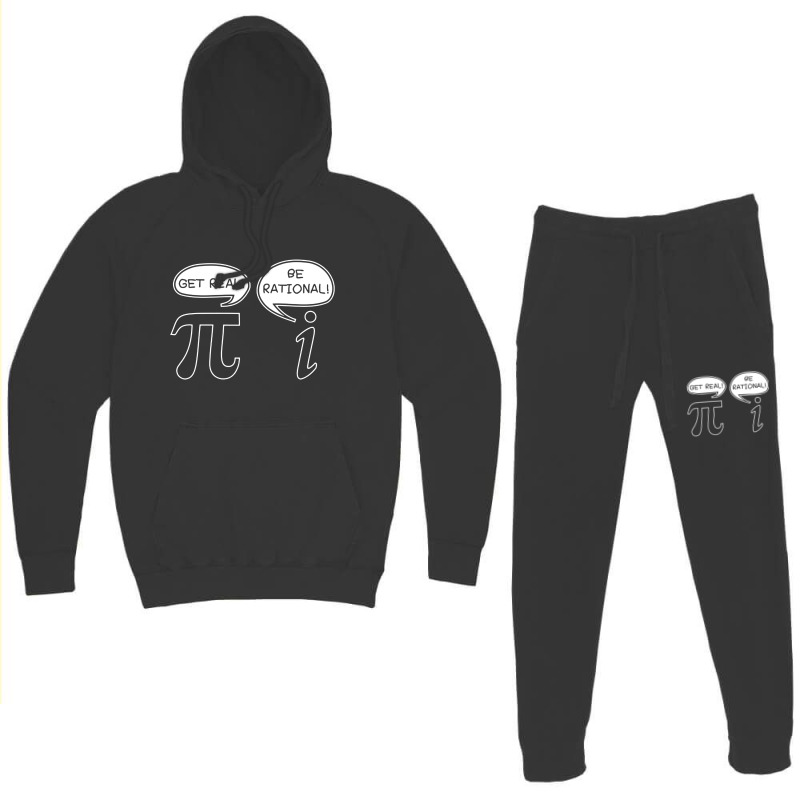 Get Real Be Rational Pi Funny Hoodie & Jogger set by untitleddada | Artistshot