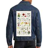 Flower Market Fwild  Tea Towel Cav Men Denim Jacket | Artistshot