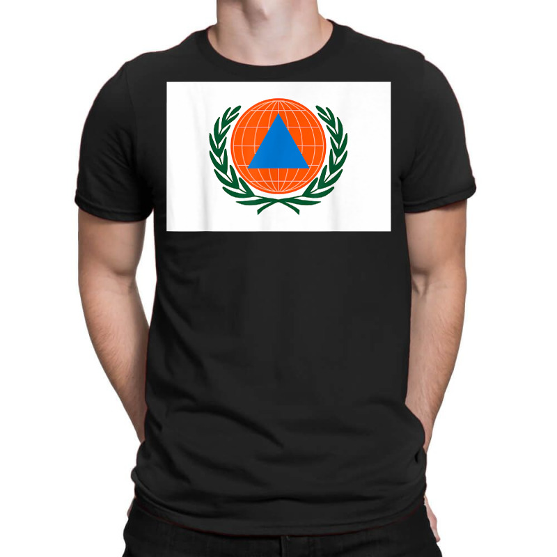 International Civil Defence Organization Flag T Shirt T-shirt | Artistshot