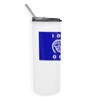 International Organization For Migration (iom) Flag T Shirt Skinny Tumbler | Artistshot