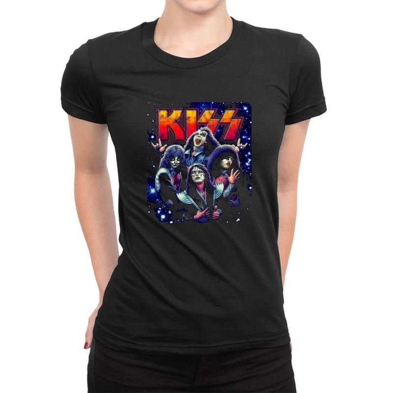 Classic Rock Tour Ladies Fitted T-Shirt by karniagit7 | Artistshot