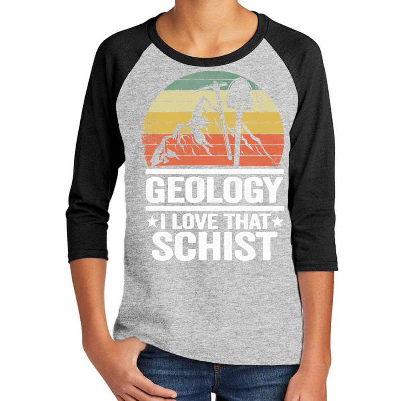 Geology I Love That Schist Rock Collector Pun Geologist Pullover Hoodi Youth 3/4 Sleeve by kalerttjay | Artistshot