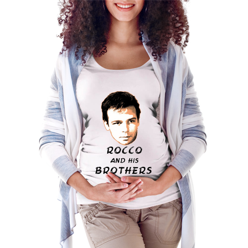 Rocco And His Brothers Drama Maternity Scoop Neck T-shirt by Irjen | Artistshot