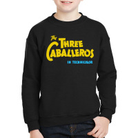 The Three Caballeros Title Card Youth Sweatshirt | Artistshot