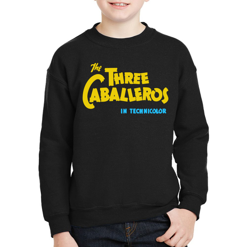 The Three Caballeros Title Card Youth Sweatshirt by Brigjen | Artistshot