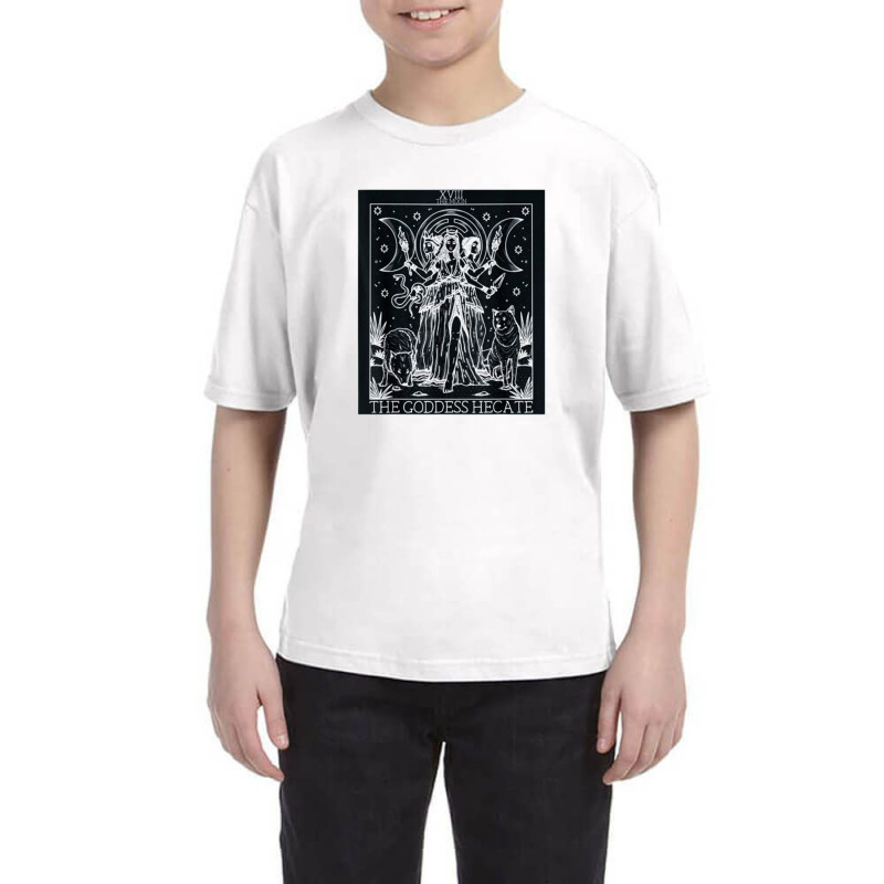 Hecate Tarot Card Triple Moon Goddess Witch Wiccan Pagan 1 Youth Tee by gulatotal | Artistshot