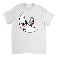Selfie Moon Classic T-shirt | Artistshot