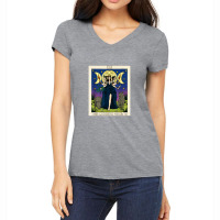 Hecate Triple Moon Goddess Hekate Wheel Witch Tarot Card 1 Women's V-neck T-shirt | Artistshot