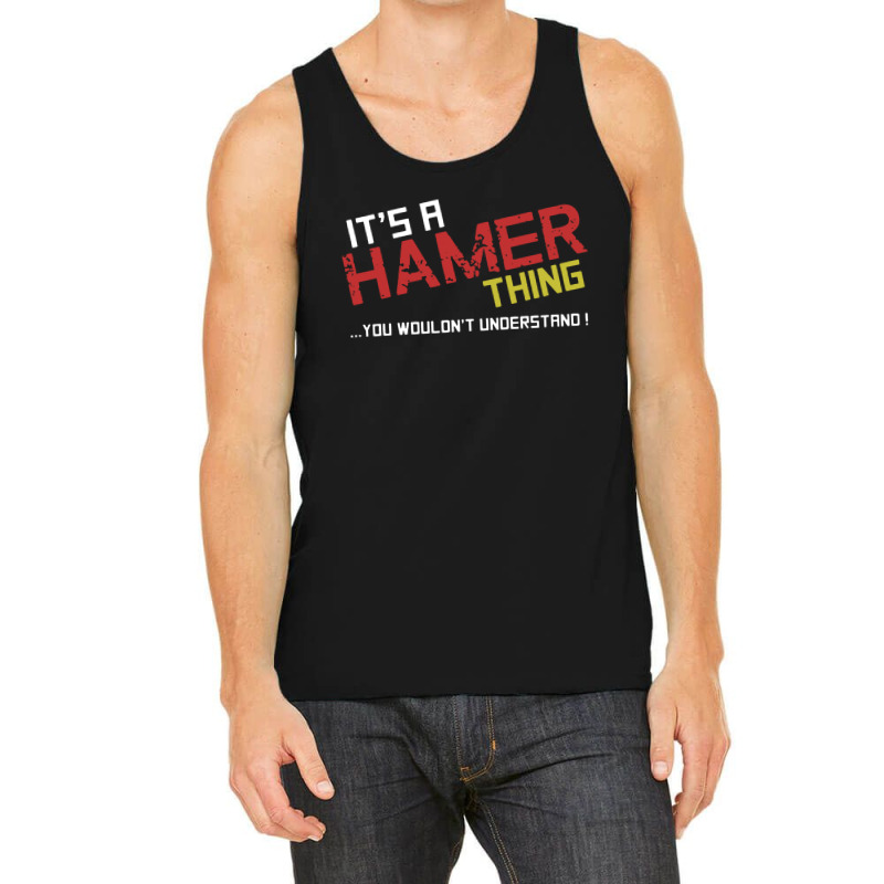 Hamer Thing Tank Top | Artistshot