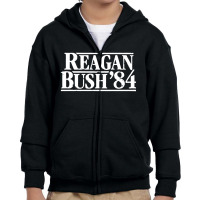 Reagan President Youth Zipper Hoodie | Artistshot