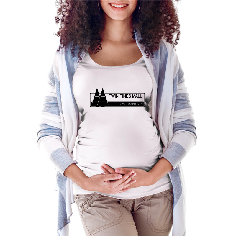 Twin Pines Mall Maternity Scoop Neck T-shirt by Komjen | Artistshot