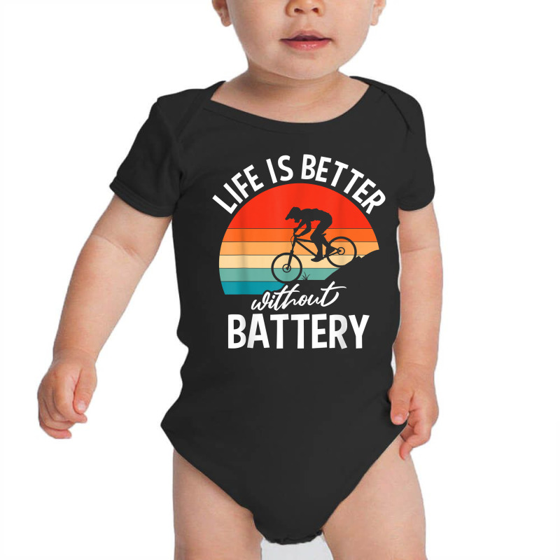 Bicycle Bicyclist Cyclist Sport Mountain Bike T Shirt Baby Bodysuit | Artistshot