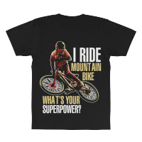 I Ride Mountain Bike All Over Men's T-shirt | Artistshot