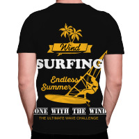 Wind Surfing Endless Summer Gone With The Wind The Ultimate Wave Chall All Over Men's T-shirt | Artistshot