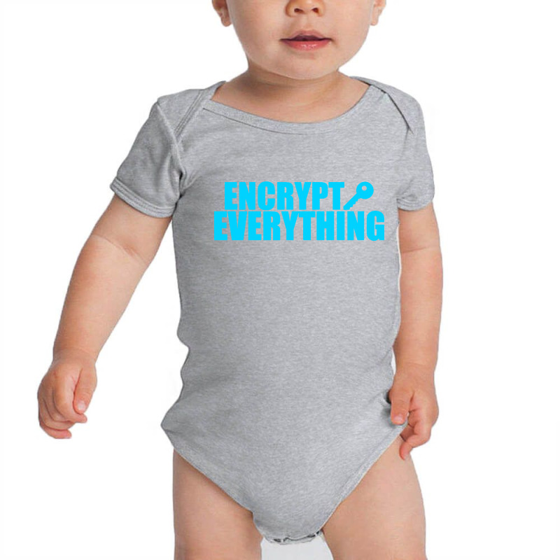 Encrypt Everything Baby Bodysuit by LA Bold | Artistshot