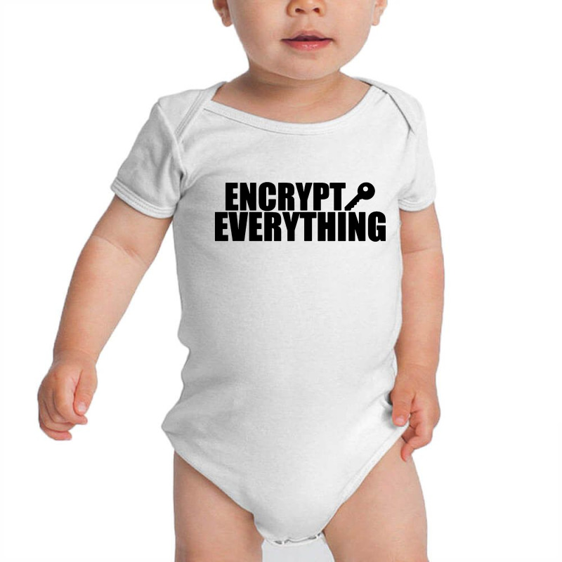 Encrypt Everything Baby Bodysuit by LA Bold | Artistshot