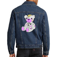 Lil Pep Bear Men Denim Jacket | Artistshot