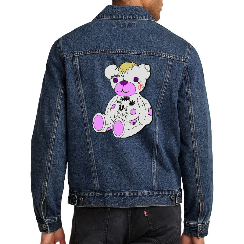 Lil Pep Bear Men Denim Jacket | Artistshot