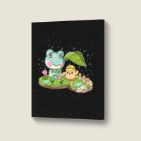 Lily,animal Crossing New Horizons Portrait Canvas Print | Artistshot