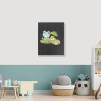 Lily,animal Crossing New Horizons Portrait Canvas Print | Artistshot