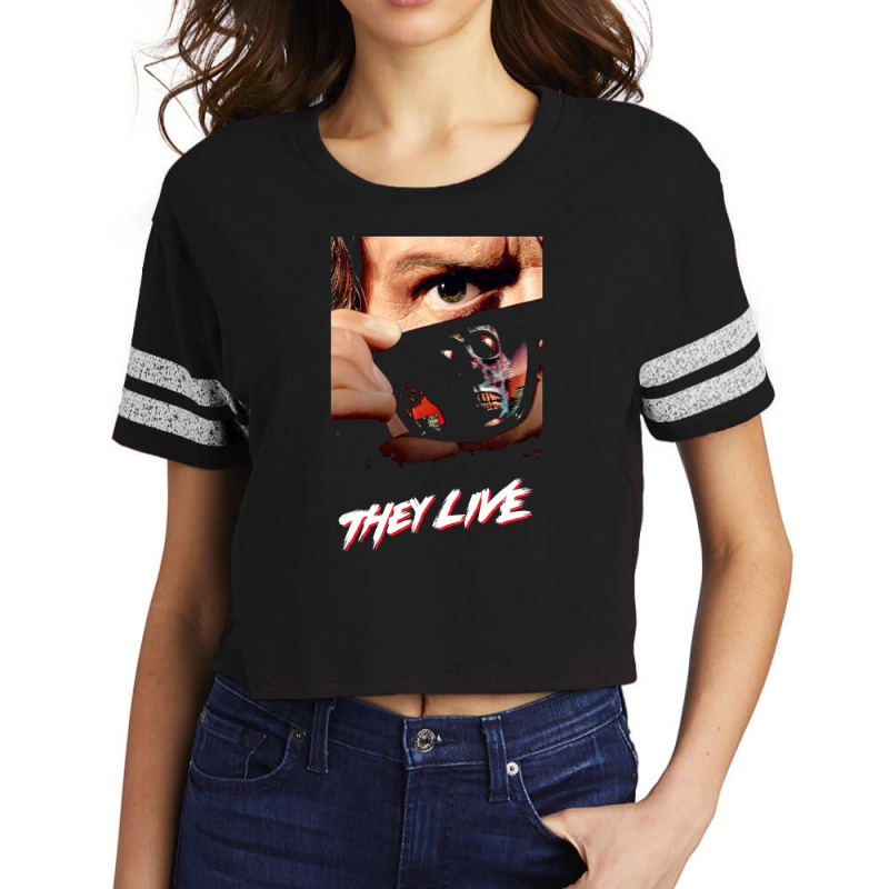 They Life's Scorecard Crop Tee by Damian | Artistshot