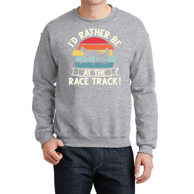 Harness Racing T  Shirt Horse Rider Harness Racing Apparel Retro Vinta Crewneck Sweatshirt | Artistshot