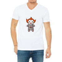 Gingerbread Penny V-neck Tee | Artistshot