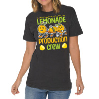 Lemonade Production Crew For Lemonade Stand T Shirt Vintage T-shirt | Artistshot