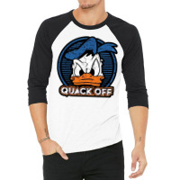 Quack Off 3/4 Sleeve Shirt | Artistshot