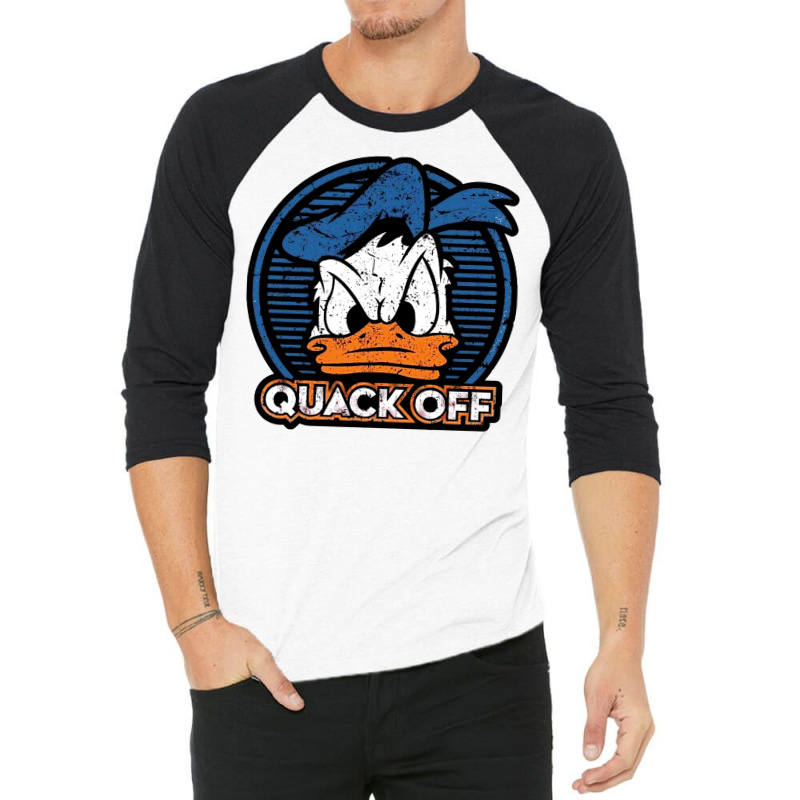 Quack Off 3/4 Sleeve Shirt | Artistshot