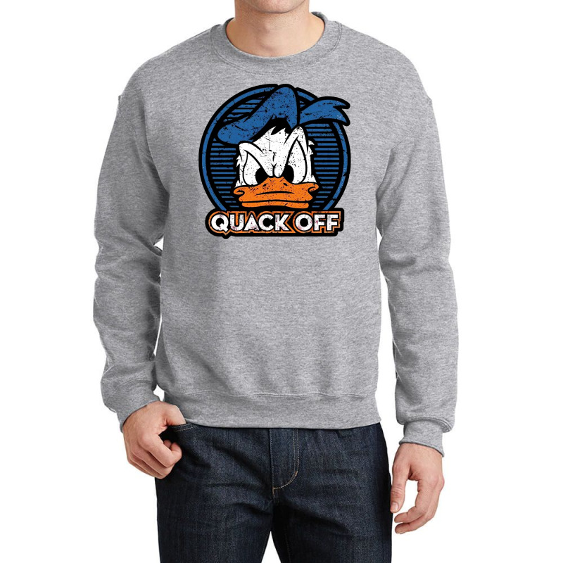 Quack Off Crewneck Sweatshirt | Artistshot