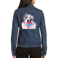 Retro Vintages Ladies Denim Jacket | Artistshot