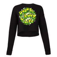 Portal Boyz 4 Life Cropped Sweater | Artistshot