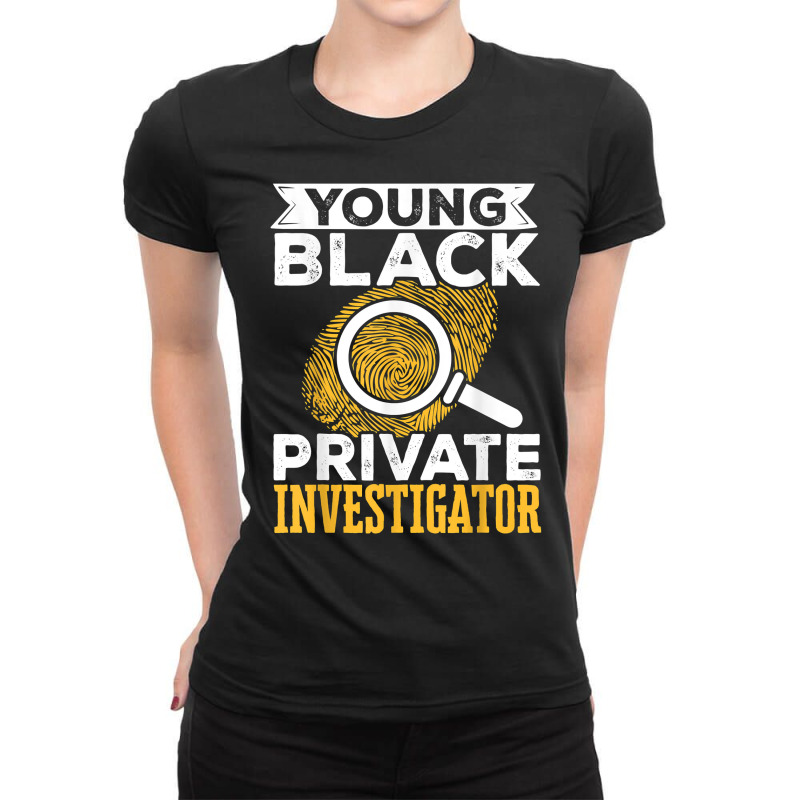 Secret Spy Private Eye Crimescene Investigator Yound T Shirt Ladies Fitted T-Shirt by efronpngoick3 | Artistshot