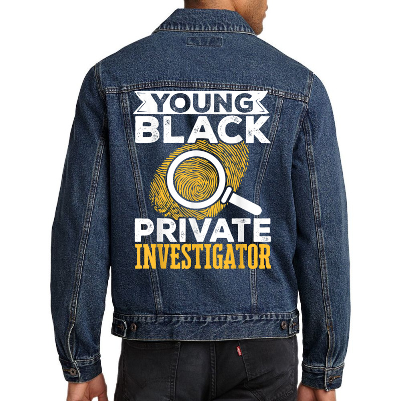 Secret Spy Private Eye Crimescene Investigator Yound T Shirt Men Denim Jacket by efronpngoick3 | Artistshot