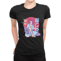 Anime Samurai Warrior Ladies Fitted T-shirt | Artistshot